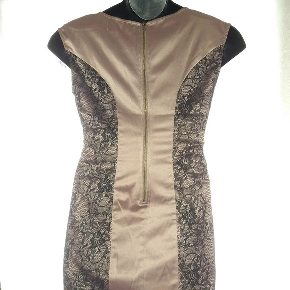 Satin and Lace Dress - Picture 5 of 7